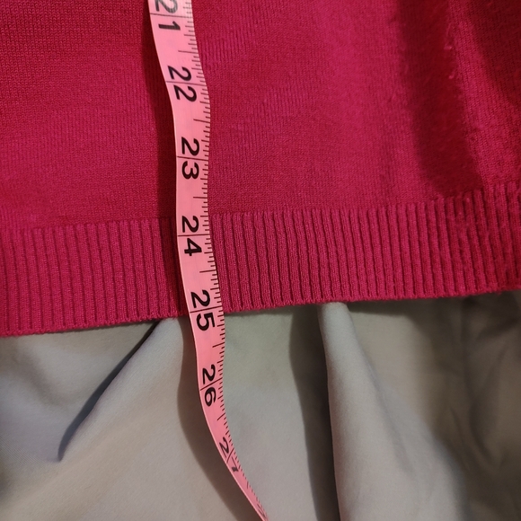 Deep Rose Pink Cardigan - Picture 4 of 4